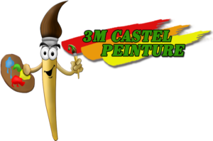 3 M Castel Peinture – Artisan peintre en bâtiment Logo
